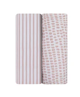 Ely's & Co. Baby Fitted Waterproof Bassinet Sheet 100% Combed Jersey Cotton