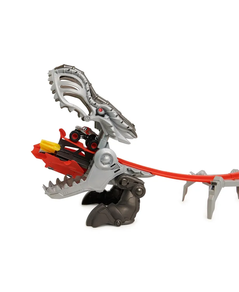 Monster Jam Thunderroarus Drop Playset with Exclusive Monster