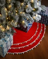 National Tree Company 52" General Store Collection Velvet Tree Skirt