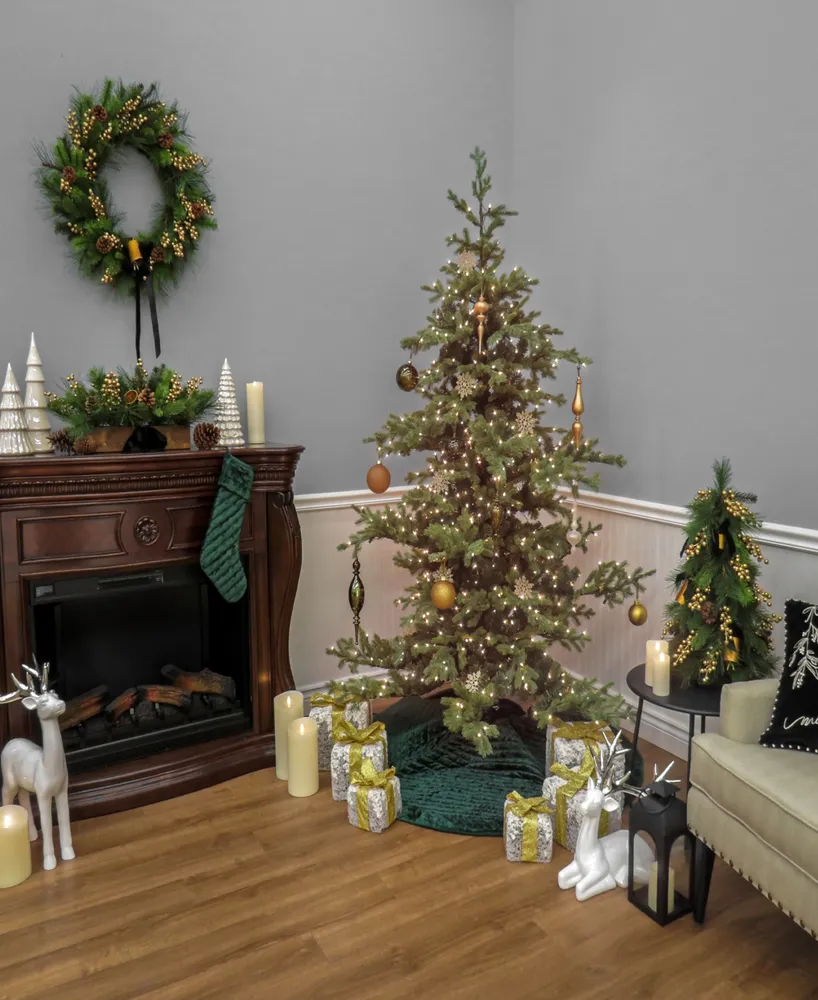 National Tree Company 7.5' Hgtv Home Collection Pre-Lit Decorator Tree