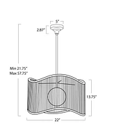 Regina Andrew Nimes Drum Pendant Lamp