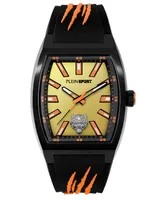 Plein Sport Men's Watch 3 Hand Quartz Plein Sport Gaze Black Silicone Strap Watch 40mm