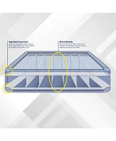 Nautica Home Plushaire 17" Inflatable Air Mattress with Built-In Pump, Twin