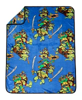 Teenage Mutant Ninja Turtle Movie Mayhem Nogginz Pillow & Travel Throw Set