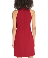 Vince Camuto Bow-Neck Halter Dress