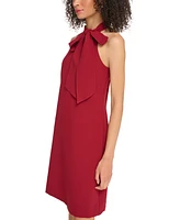 Vince Camuto Bow-Neck Halter Dress