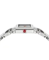 Salvatore Ferragamo Women's Swiss Silver-Tone Bracelet Watch 20mm