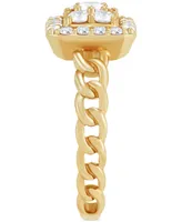 Diamond Cluster Rope Shank Statement Ring (3/4 ct. t.w.) in 14k Gold