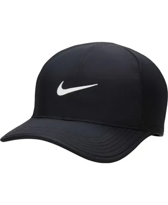Men's and Women's Nike Black Featherlight Club Performance Adjustable Hat