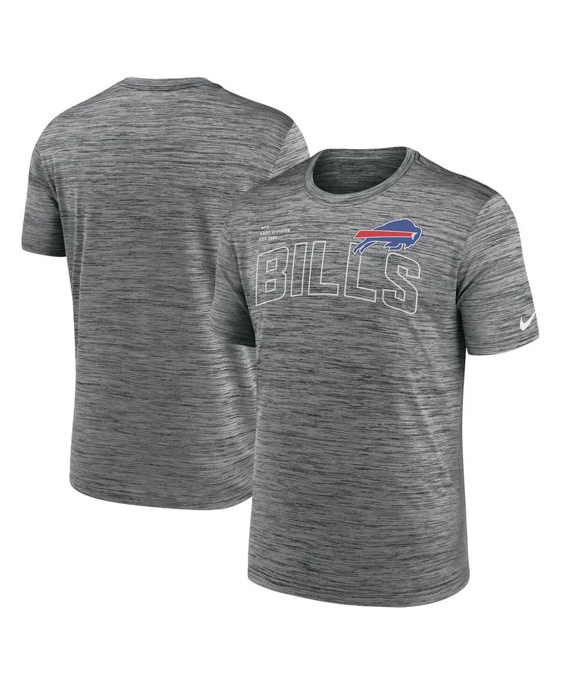 Men's Nike Anthracite Buffalo Bills Big and Tall Velocity Performance T-shirt