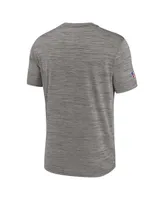 Men's Nike Heather Charcoal Cleveland Browns 2023 Sideline Alternate Logo Performance T-shirt