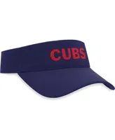 Men's Nike Royal Chicago Cubs Wordmark Performance Adjustable Visor