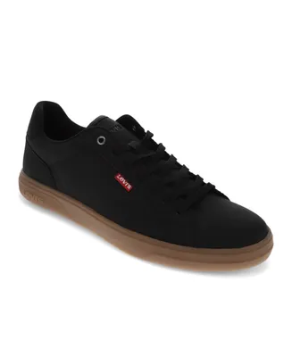 Levi's Men's Carter Nb Faux Leather Lace-Up Sneakers