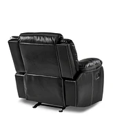 White Label Veloce 43" Glider Reclining Chair