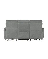 White Label Bronagh 78" Power Double Reclining Sofa