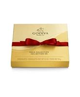 Godiva Assorted Chocolate Gold Gift Box, Red Ribbon