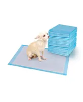 Costway 200 Pcs 24'' x 24'' Puppy Pet Pads Dog Cat Wee Pee Piddle Pad training underpads