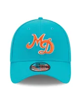 Men's New Era Aqua Miami Dolphins City Originals 39THIRTY Flex Hat