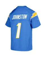 Big Boys Nike Quentin Johnston Powder Blue Los Angeles Chargers Game Jersey