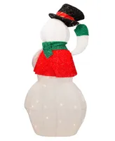 Kurt Adler 36" Light Up Led Animated Snowman