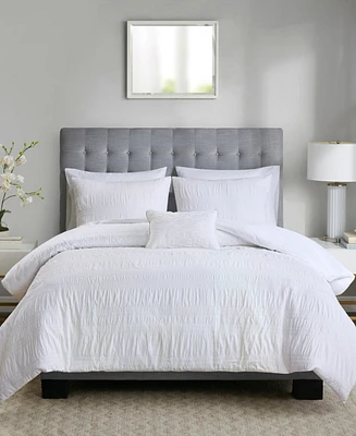 Madison Park Nicolette Cotton 4-Pc. Duvet Cover Set, King/California King