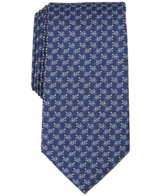 Club Room Men's Turtle-Print Tie, Created for Macy's