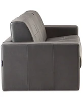 Shevrin Leather Sleeper Sofa, Created for Macy's
