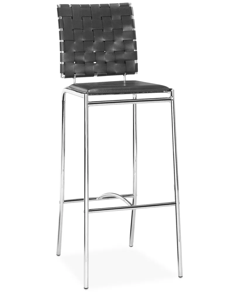 Zuo Criss Cross Bar Chair