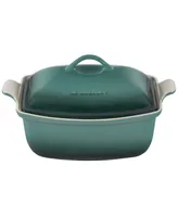 Le Creuset Heritage Stoneware 4.5 Quart Deep Baker with Lid