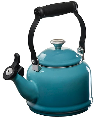 Le Creuset Caribbean 1.25 Quart Enamel on Steel Demi Tea Kettle