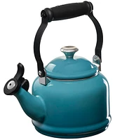 Le Creuset Caribbean 1.25 Quart Enamel on Steel Demi Tea Kettle