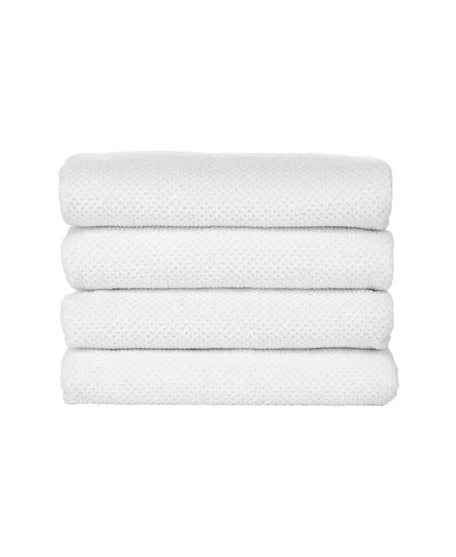 Nate Home by Nate Berkus Cotton Textured Weave Hand Towels - Set of 4 - Beige