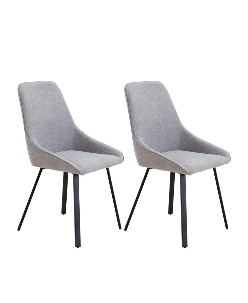 Simplie Fun Dining Chairs Set Of 2, Upholstered Side Chairsble Kitchen Chairs Accent Chair Cushion