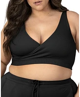 Kindred Bravely Maternity Busty Sublime Adjustable Crossover Nursing & Lounge Bra - Fits 30E-40I