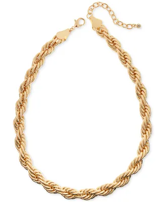 On 34th Twisted Chain Rope Necklace, 16" + 2" extender, Created for Macy's
