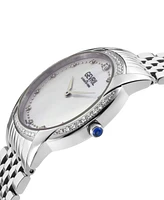 Gevril Women's Airolo Silver-Tone Stainless Steel Watch 36mm