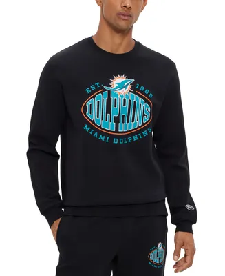 Boss by Hugo Men's x Miami Dolphins Nfl Sweatshirt