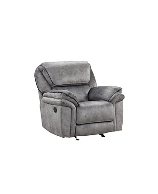 Furniture of America Bishop 42" Fabric Manual Recliner Chair