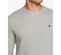 Tommy Hilfiger Men's Waffle-Knit Long-Sleeve Crewneck Thermal Top