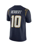 Men's Nike Justin Herbert Navy Los Angeles Chargers Vapor Limited Jersey