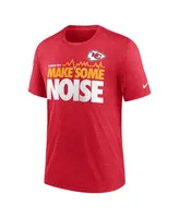 Men's Nike Heathered Red Kansas City Chiefs Local Tri-Blend T-shirt