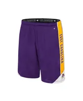 Men's Colosseum Purple Ecu Pirates Haller Shorts