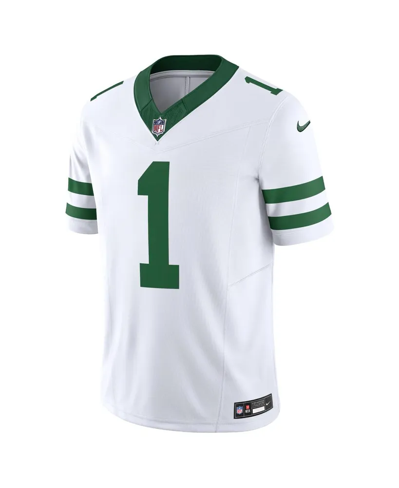 Men's Nike Ahmad Sauce Gardner White New York Jets Legacy Vapor F.u.s.e. Limited Jersey