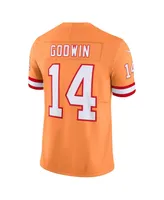 Men's Nike Chris Godwin Orange Tampa Bay Buccaneers Throwback Vapor F.u.s.e. Limited Jersey