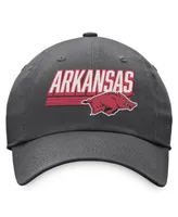 Men's Top of the World Charcoal Arkansas Razorbacks Slice Adjustable Hat