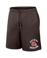 Men's Nfl x Darius Rucker Collection by Fanatics Brown Cleveland Browns Washed Shorts