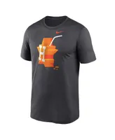 Men's Nike Charcoal Houston Astros Juice Hometown Legend Performance T-shirt