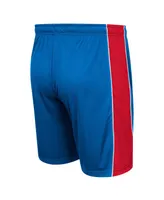 Men's Colosseum Powder Blue Ole Miss Rebels Panel Shorts