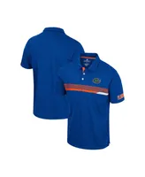 Men's Colosseum Royal Florida Gators No Problemo Polo Shirt