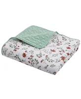 Videri Home Floral Botanical 3 Piece Quilt Set